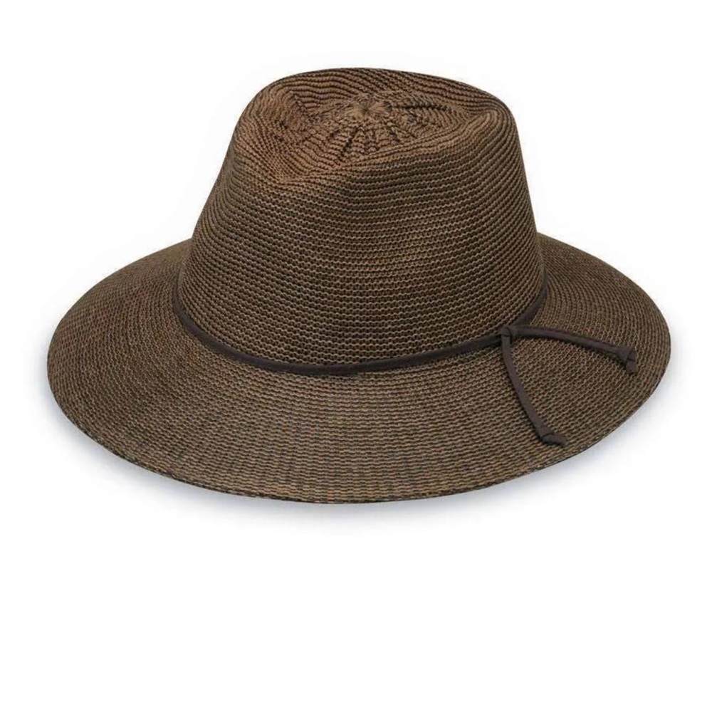 Walleroo Wide Brim Hat with Breathable Fabric and Sun Protection